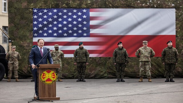US inaugurates first permanent army base in Poland Firstpost