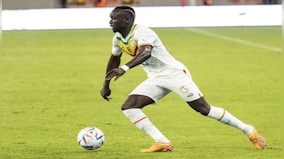 Sadio Mané scores on return to action with Senegal