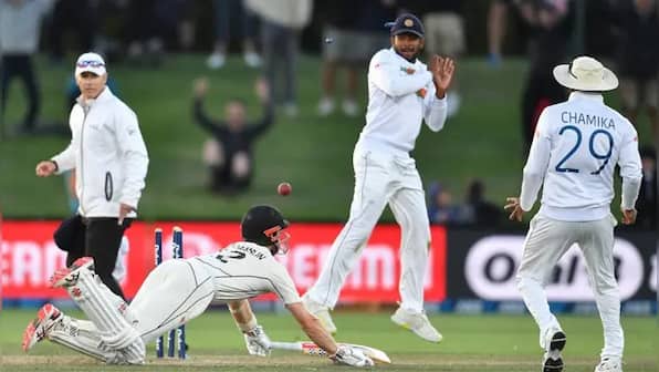 New Zealand vs Sri Lanka: Kane Williamson slams century as Black Caps win last-ball Test thriller