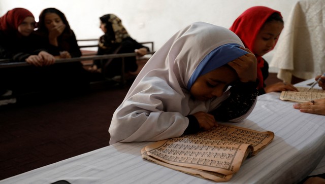 'The only place for us': Banned from school, girls in Afghanistan turn to madrassas 'The only place for us': Banned from school, girls in Afghanistan turn to madrassas