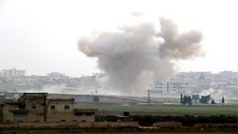 Israel bombs targets in Syria near Golan Heights, says war monitor