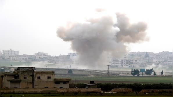 Israel bombs targets in Syria near Golan Heights, says war monitor