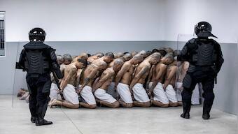 Second group of prisoners transferred to El Salvador new mega-jail