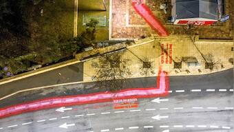 Israeli protesters paint 'red line' leading to Supreme Court after Netanyahu rejects compromise on judicial reforms