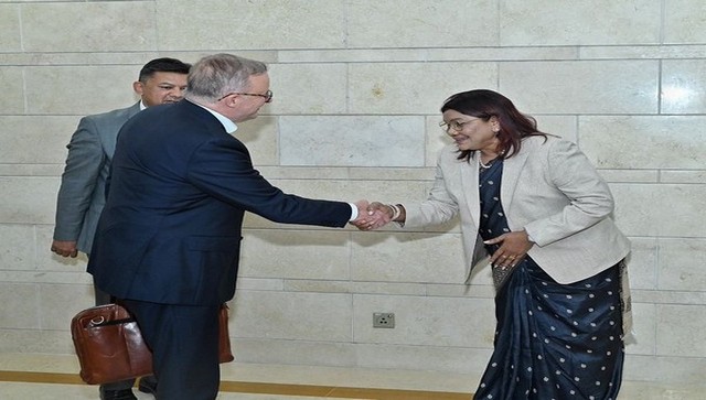 Australian PM Anthony Albanese arrives in Delhi to take forward comprehensive strategic partnership Australian PM Anthony Albanese arrives in Delhi to take forward comprehensive strategic partnership
