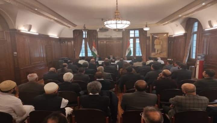 High Commissioner of India holds meeting with Indian community in London after attack  High Commissioner of India holds meeting with Indian community in London after attack