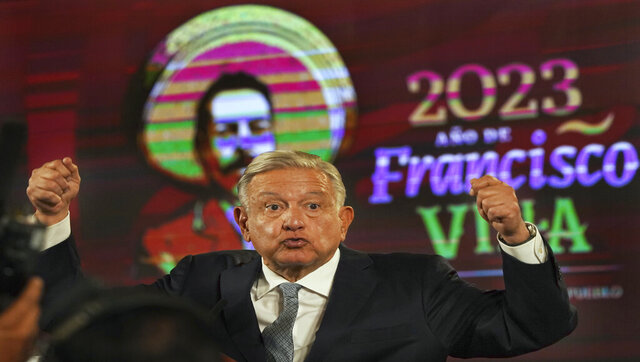 Mexico's popular president reaches out to his base Mexico's popular president reaches out to his base