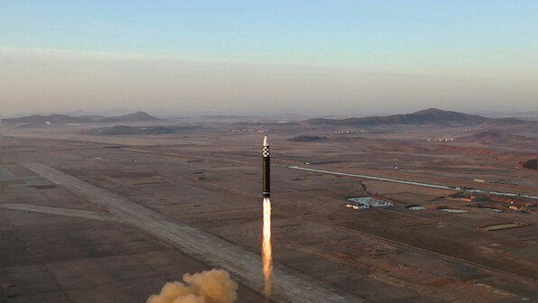 North Korea fires short-range ballistic missile towards sea off east coast