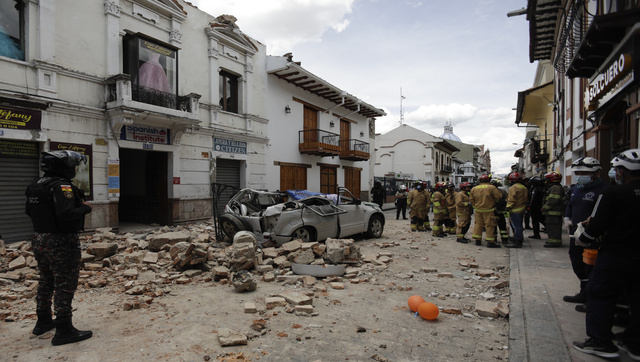 At least 14 killed as 6.8 magnitude earthquake shakes Ecuador, Peru At least 14 killed as 6.8 magnitude earthquake shakes Ecuador, Peru