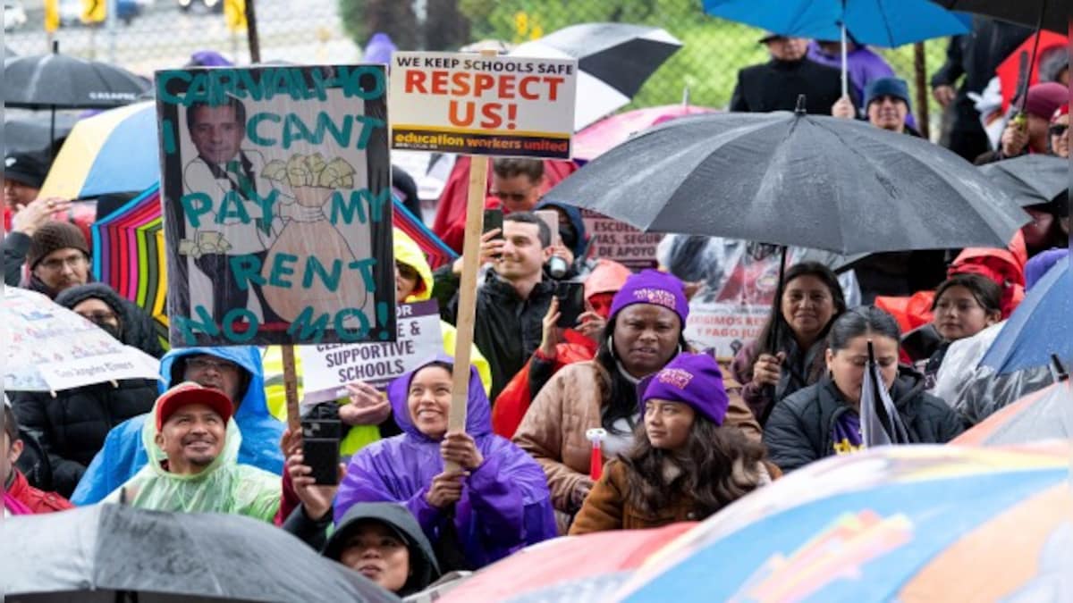 Teacher's Day Out: Why Los Angeles school staff are on strike