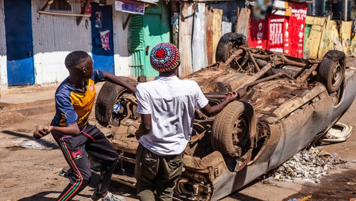 Police fire tear gas as fresh protests erupt in Kenya despite ban