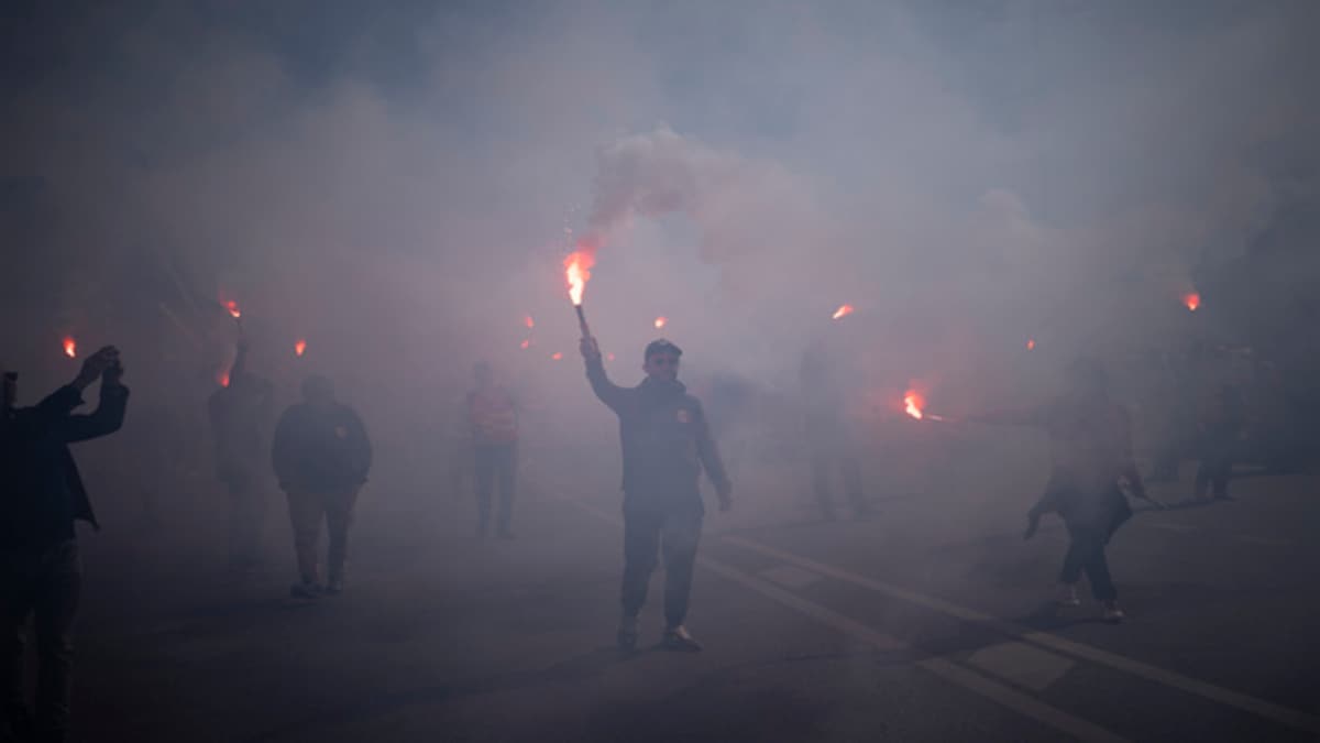 New clashes erupt in France as protesters rally against Macron's pension reform