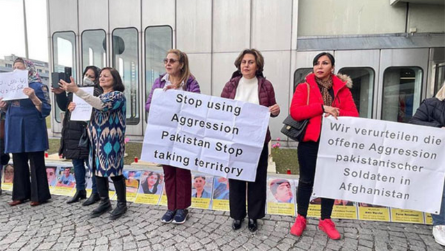 Austria: Afghan women protest against Taliban atrocities in Afghanistan Austria: Afghan women protest against Taliban atrocities in Afghanistan