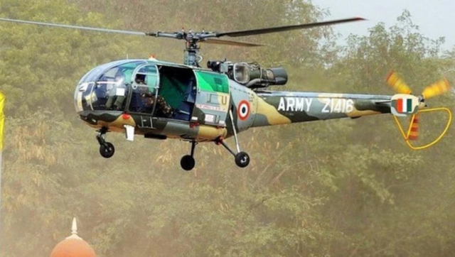 Arunachal Pradesh: Indian Army helicopter crashes in Bomdila Arunachal Pradesh: Indian Army helicopter crashes in Bomdila