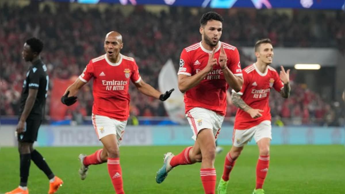 Champions League: Benfica thump Club Brugge 7-1 on aggregate to book quarter-final berth