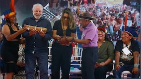 President Lula meets with Indigenous people in Brazil's Amazon, expresses support for creating new territories