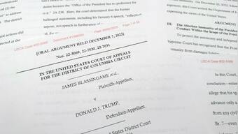 Former President Donald Trump can be sued for 6 January riot harm, says Justice Department