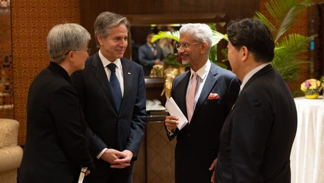 Quad is like the Beatles, says Japan’s foreign minister Yoshimasa Hayashi in Delhi Quad is like the Beatles, says Japan’s foreign minister Yoshimasa Hayashi in Delhi