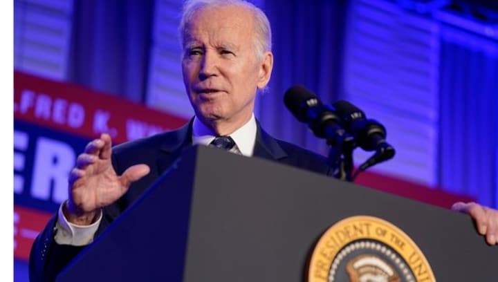 President Joe Biden proposes federal budget which will cut deficits in challenge to House Republicans