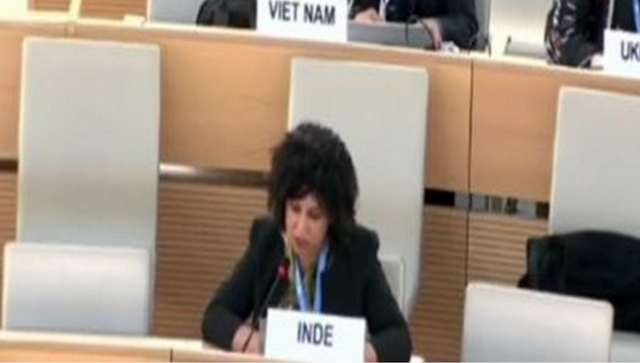 "No religious minority can freely live or practice its religion in Pakistan today": India at UNHRC "No religious minority can freely live or practice its religion in Pakistan today": India at UNHRC