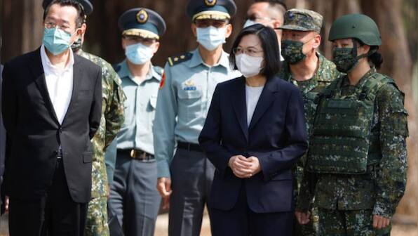 China issues warning as Taiwan president heads to US