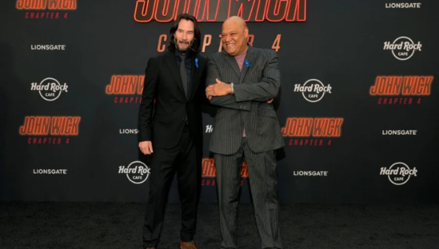 John Wick stars Keanu Reeves and Laurence Fishburne honour late co-star Lance Reddick John Wick stars Keanu Reeves and Laurence Fishburne honour late co-star Lance Reddick