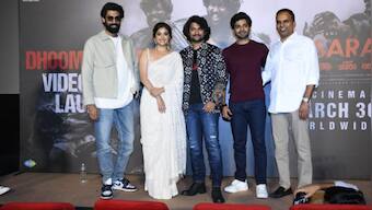 Superstar Nani launches the mass anthem of the year Dhoom Dhaam at a grand event in Mumbai
