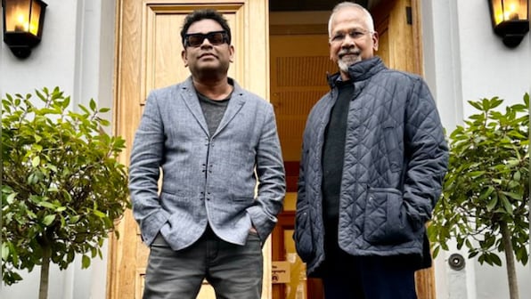 AR Rahman and Mani Ratnam in London to work on Ponniyin Selvan 2's music; see pic