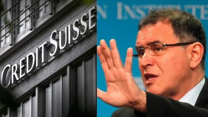 'Doctor Doom' Nouriel Roubini spells weekend meltdown for Credit Suisse