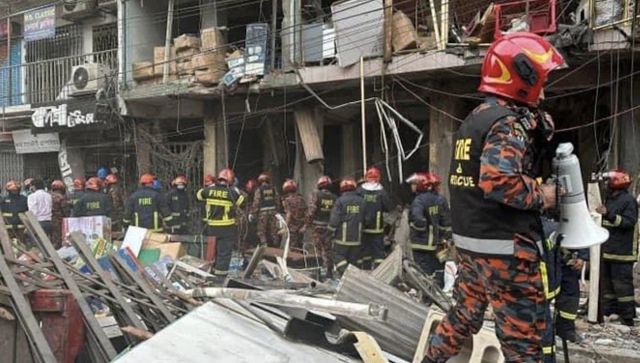 14 killed, over 100 injured in blast at seven-storey Dhaka building 14 killed, over 100 injured in blast at seven-storey Dhaka building