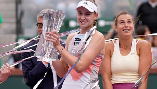 Elena Rybakina beats Aryna Sabalenka to win Indian Wells WTA title Elena Rybakina beats Aryna Sabalenka to win Indian Wells WTA title