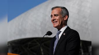 After two-year lull, new US ambassador-designate Eric Garcetti arrives in India