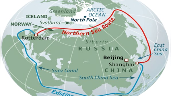 India, Russia consider Arctic shipping line to link Southeast Asia with  Europe in lesser time than Suez, Panama canals – Firstpost
