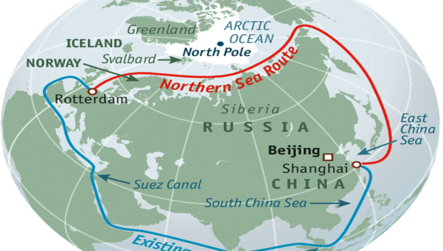 India, Russia consider Arctic shipping line to link Southeast Asia with Europe in lesser time than Suez, Panama canals India, Russia consider Arctic shipping line to link Southeast Asia with Europe in lesser time than Suez, Panama canals