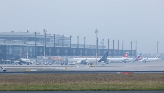German trade union Verdi calls for strikes on Monday at Berlin, Hamburg airports German trade union Verdi calls for strikes on Monday at Berlin, Hamburg airports