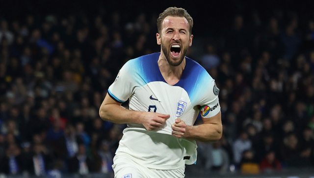 Harry Kane breaks England all-time goal record with Italy strike in Euro 2024 qualifiers Harry Kane breaks England all-time goal record with Italy strike in Euro 2024 qualifiers