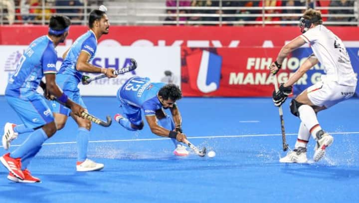 FIH Pro League: Sukhjeet Singh scores twice as India stun world champions Germany FIH Pro League: Sukhjeet Singh scores twice as India stun world champions Germany