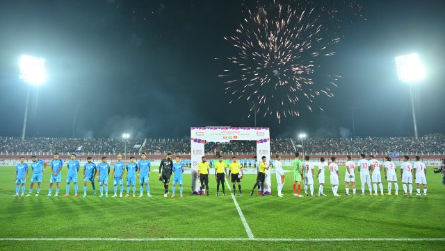 Manipur sets the stage on fire for Indian football team’s first-ever match in the state Manipur sets the stage on fire for Indian football team’s first-ever match in the state