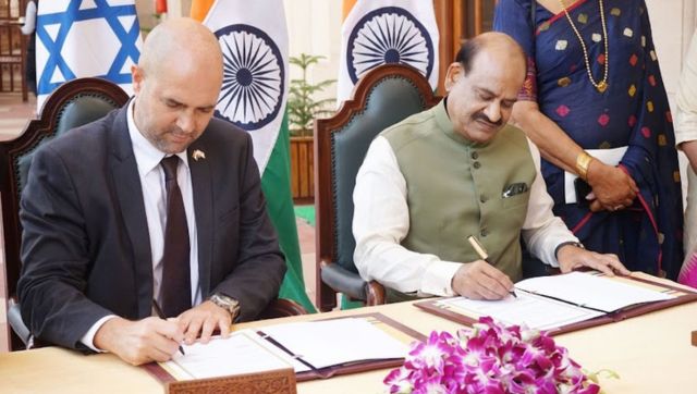 Israel Knesset Speaker begins India visit, signs MoU on exchange of info agreement between Israel & India parliament Israel Knesset Speaker begins India visit, signs MoU on exchange of info agreement between Israel & India parliament