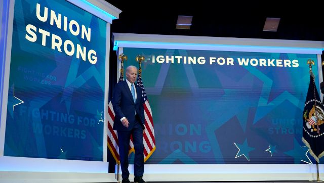 Pro-labour? Joe Biden aims to prove it with unionized 2024 staff ...