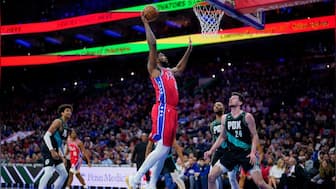 NBA: Sixers defeat Trail Blazers after Joel Embiid-inspired last-minute fightback; Lakers defeat Raptors