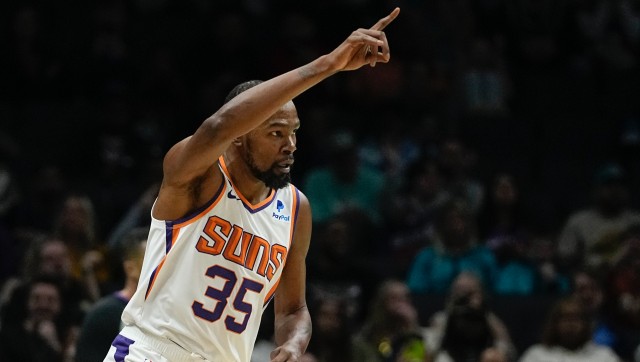 NBA: 'Nervous' Kevin Durant excels in Suns debut with 23 points NBA: 'Nervous' Kevin Durant excels in Suns debut with 23 points