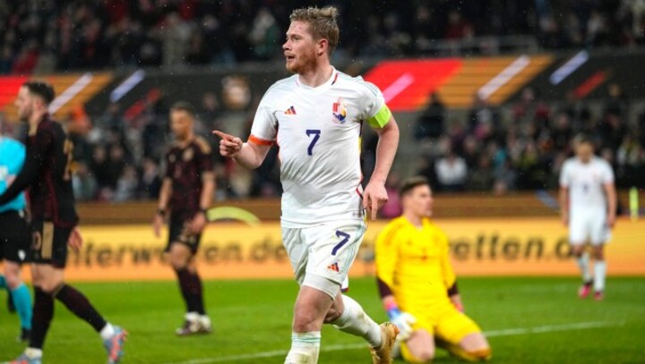 Dominant Kevin De Bruyne steers 'merciless' Belgium past Germany in friendly