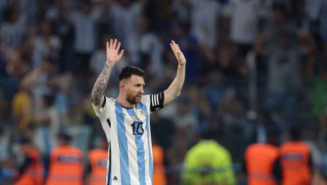 Watch: Lionel Messi scores 100th Argentina goal in Curacao romp Watch: Lionel Messi scores 100th Argentina goal in Curacao romp