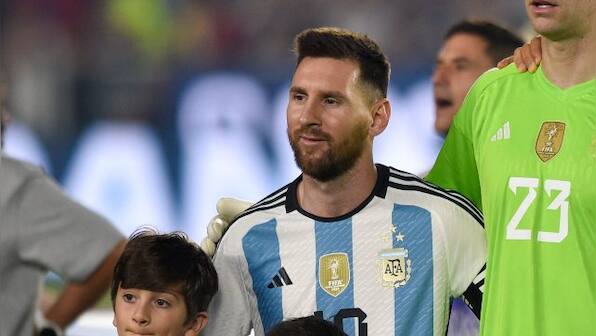 Watch: Messi in tears as Argentina receive grand felicitation for World Cup win