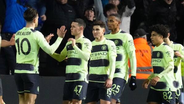 FA Cup: Manchester City stroll into quarters, Leicester City crash out