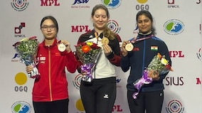 Shooting World Cup: Manu Bhaker wins India’s sixth medal, China claims sixth gold