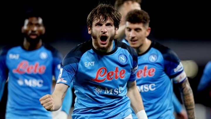 Serie A: Khvicha Kvaratskhelia magic moves champions-elect Napoli 18 points clear with 2-0 win over Atalanta