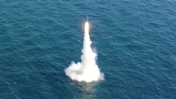 North Korea tests underwater nuclear missile