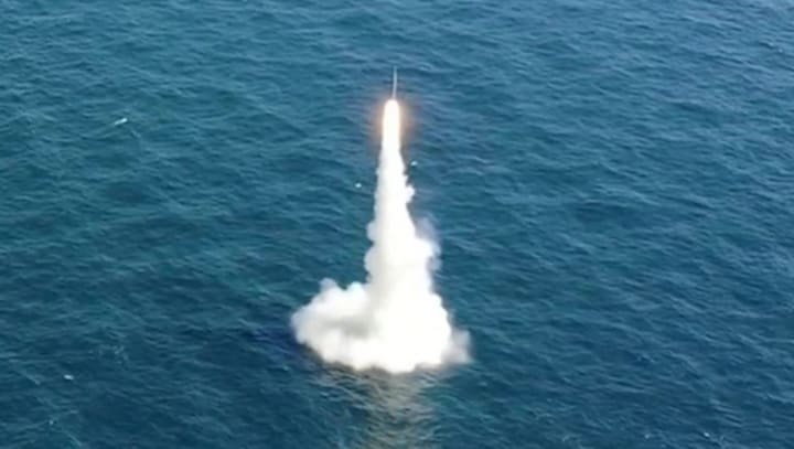 North Korea tests underwater nuclear missile